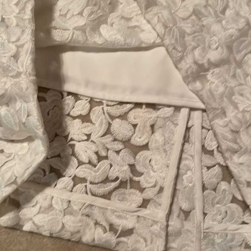 Reiss Sophia white floral lace one shoulder dress… - image 4