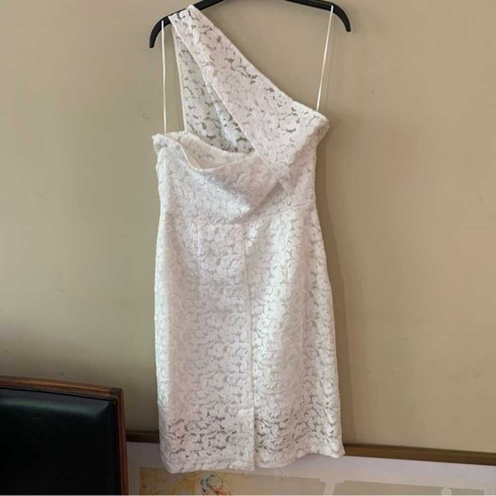 Reiss Sophia white floral lace one shoulder dress… - image 7