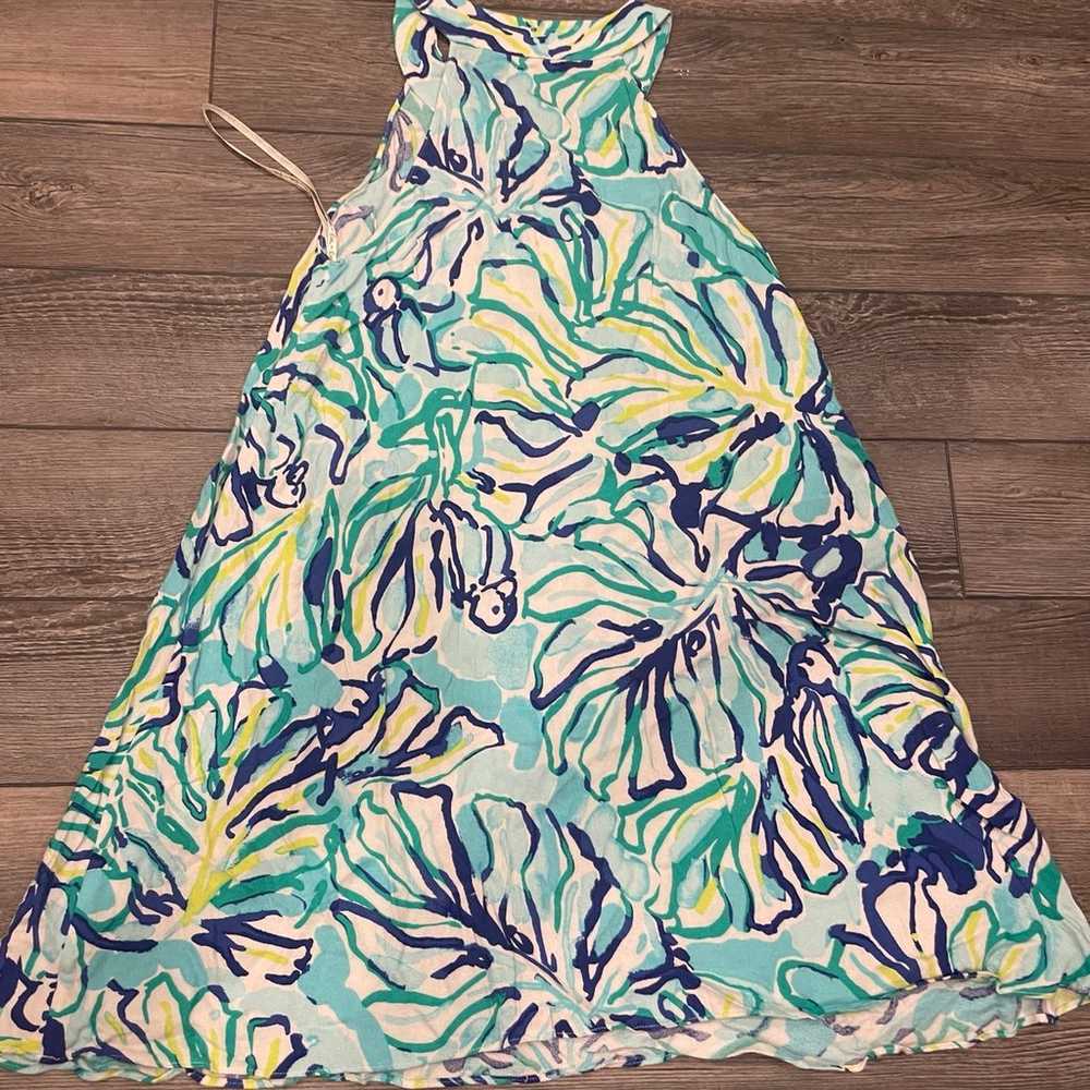 Lilly Pulitzer Achelle Pool Blue Stay Cool Print … - image 10