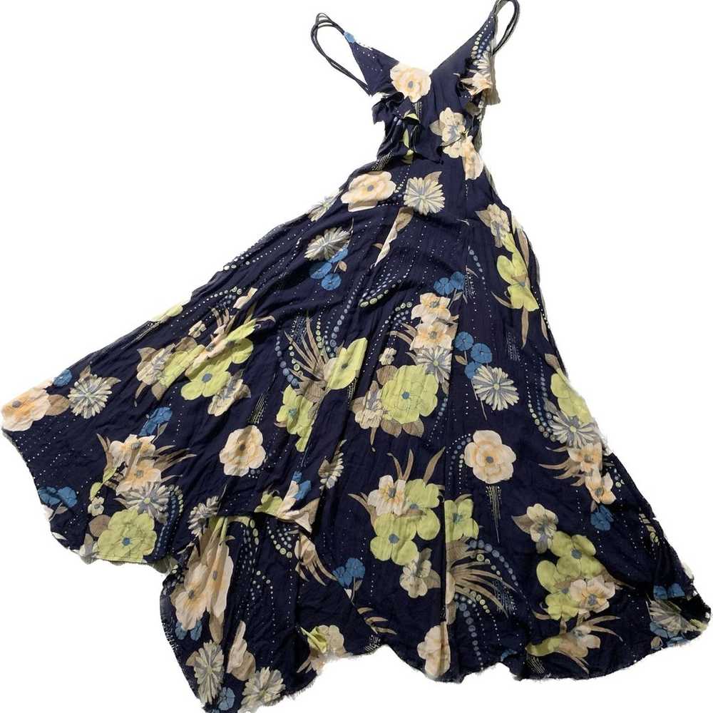 Urban outfitters floral rayon strappy sundress - image 1