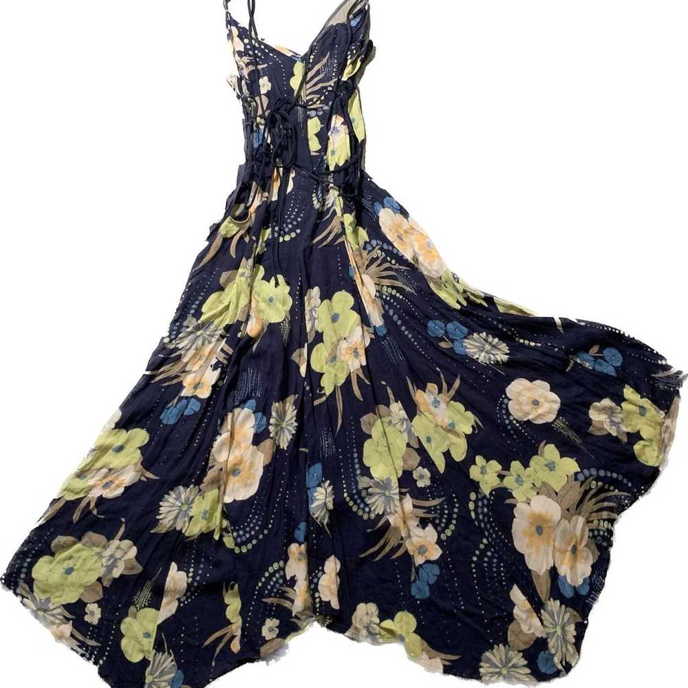Urban outfitters floral rayon strappy sundress - image 4