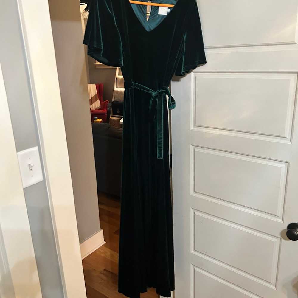 Reese Velvet Dress - image 1