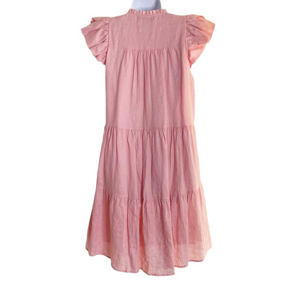 SEA New York Shannon Tiered Dress Rose Pink S - image 6