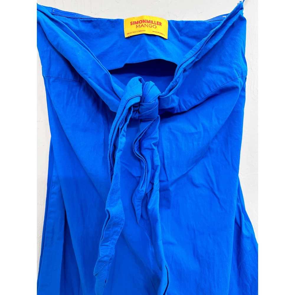 Simon miller mango blue green strapless maxi dres… - image 3