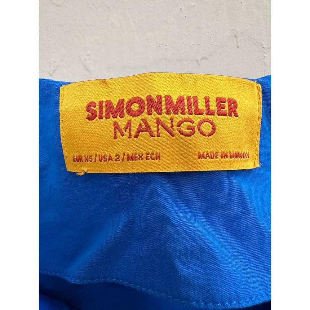 Simon miller mango blue green strapless maxi dres… - image 6