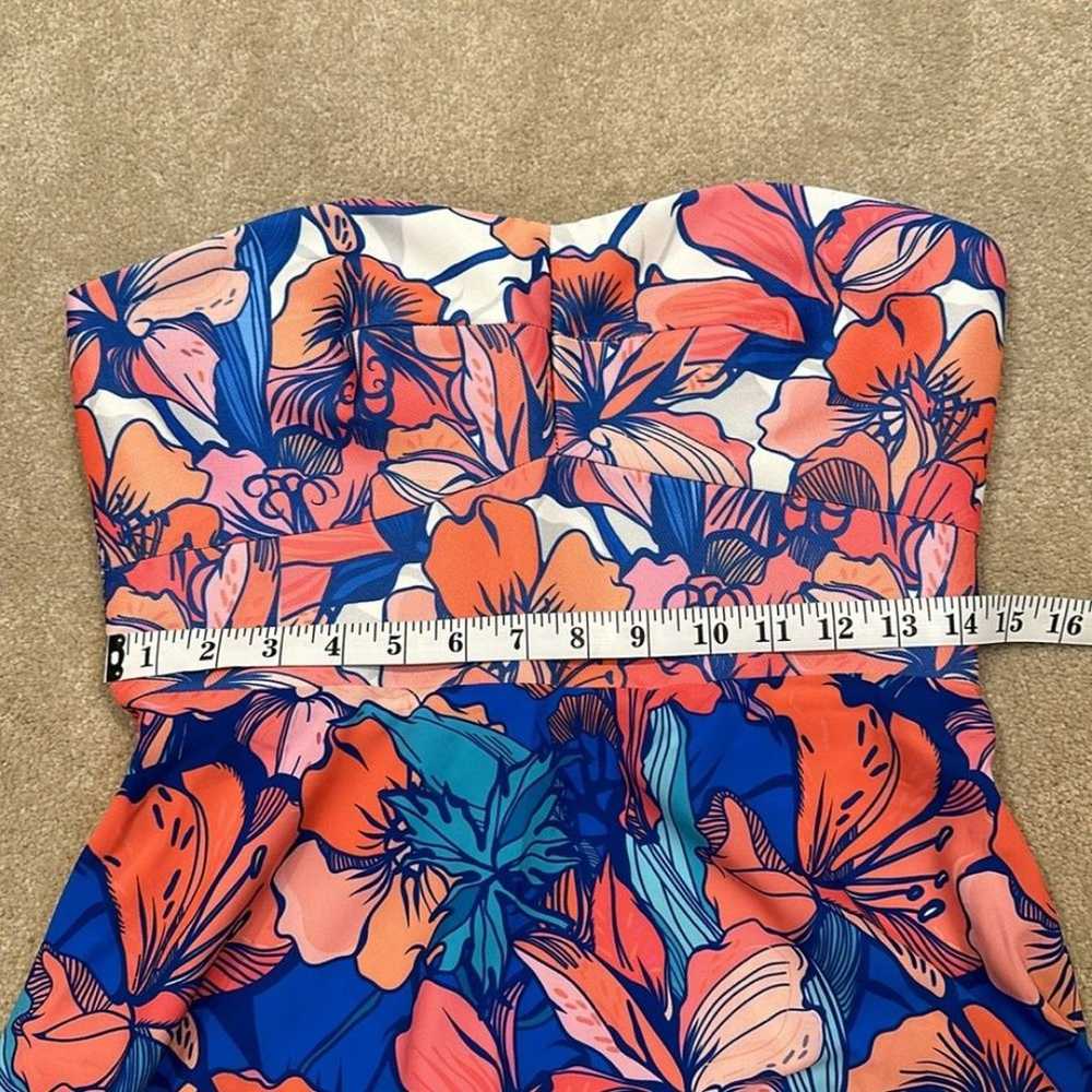 Hutch Anthropologie Strapless Floral Vacation Wom… - image 10