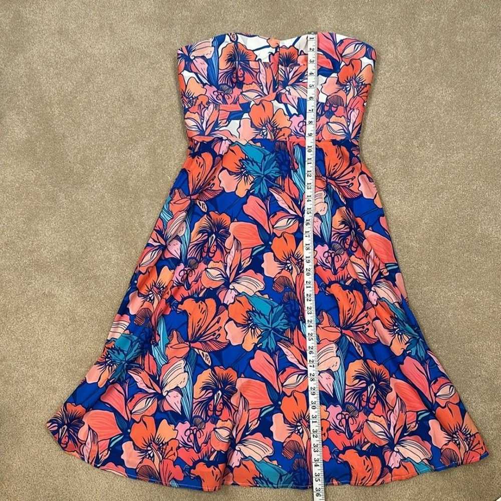 Hutch Anthropologie Strapless Floral Vacation Wom… - image 8