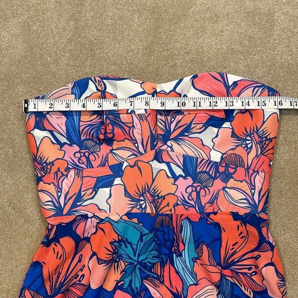 Hutch Anthropologie Strapless Floral Vacation Wom… - image 9