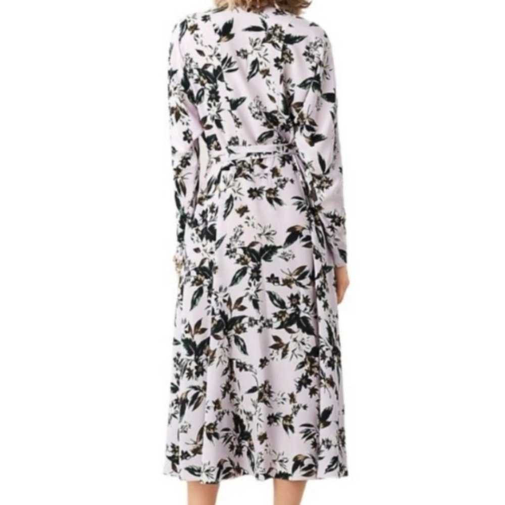 Diane von Furstenberg Elle Floral Silk Long-Sleev… - image 2