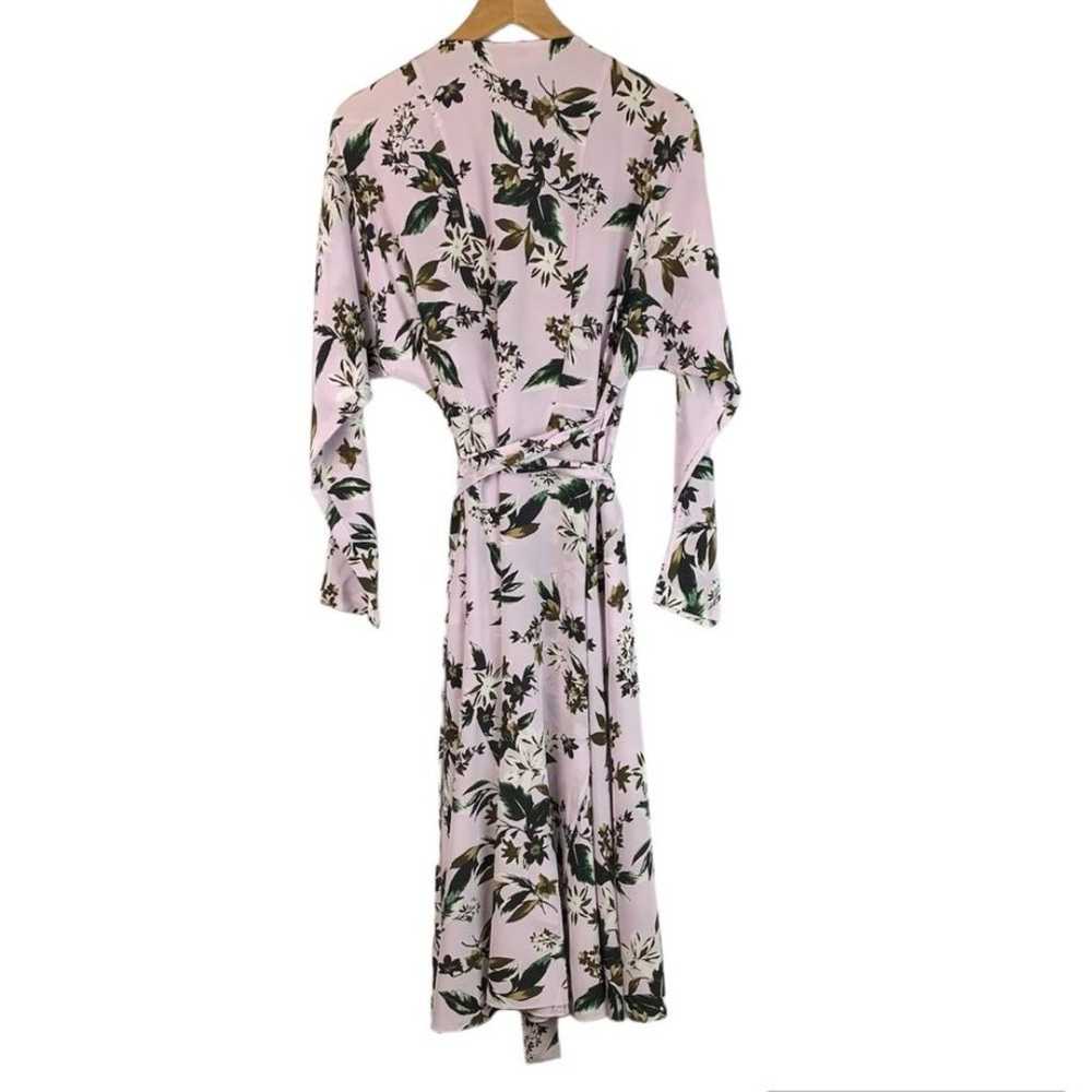 Diane von Furstenberg Elle Floral Silk Long-Sleev… - image 4