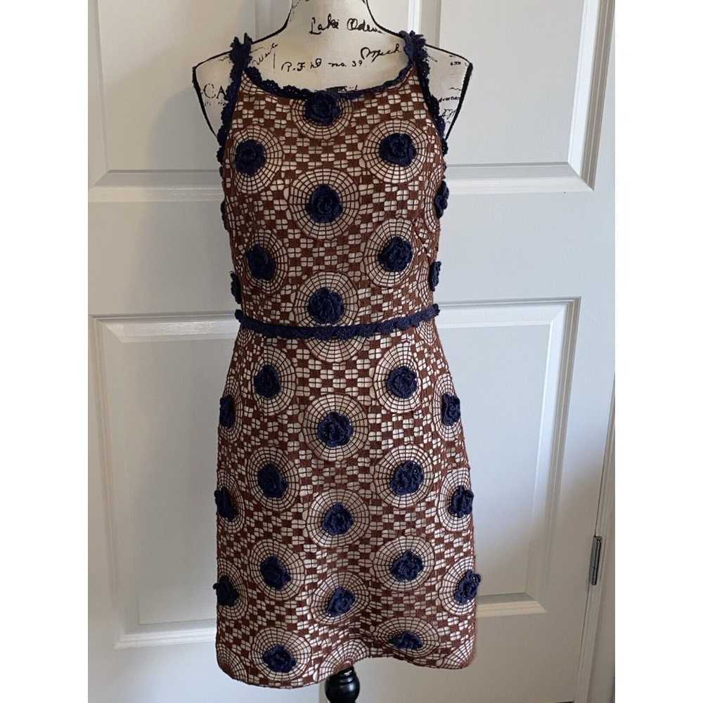 TORY BURCH Sally Sleeveless Crochet Floral Knit B… - image 3