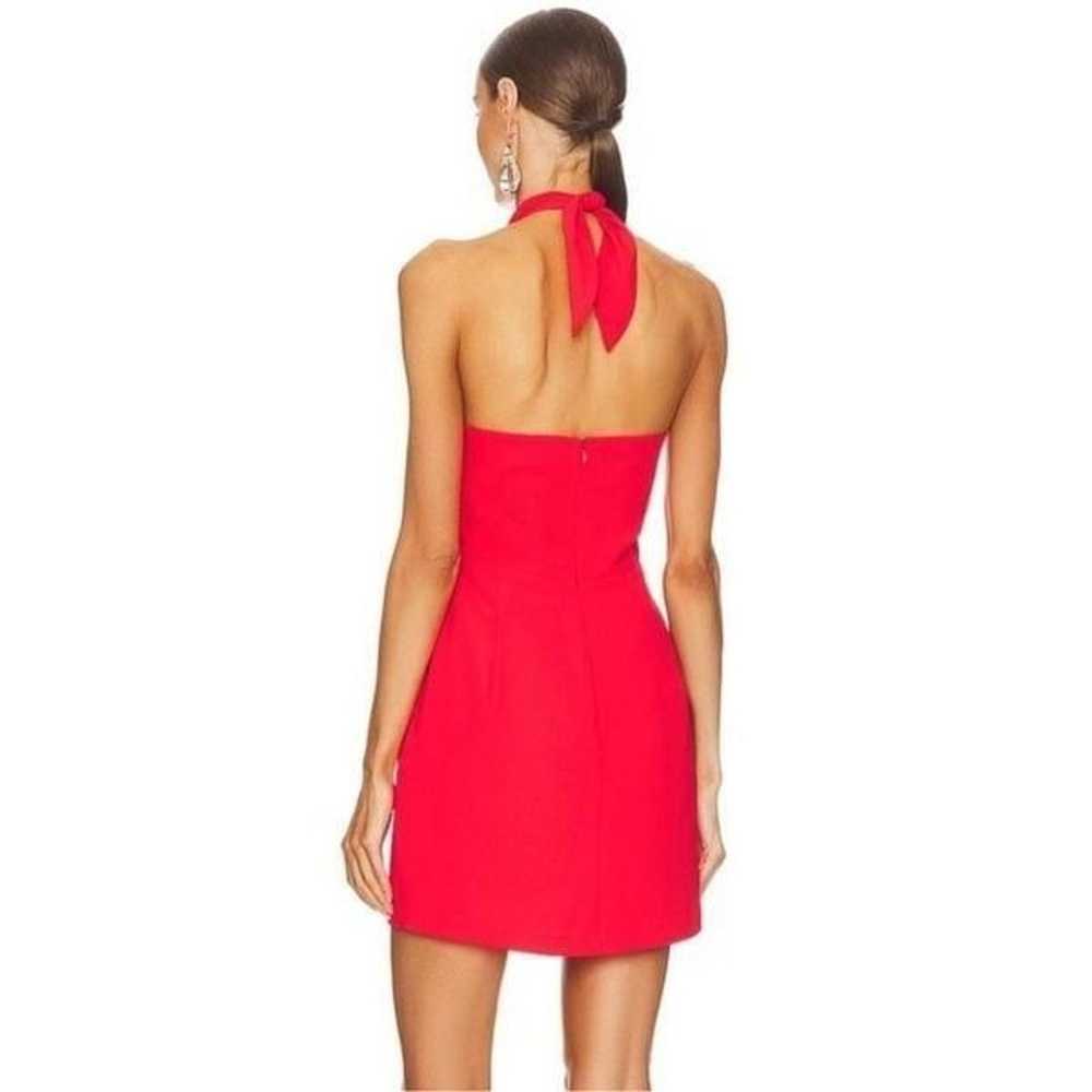 Amanda Uprichard REVOLVE Mezcal Dress in Crimson … - image 2