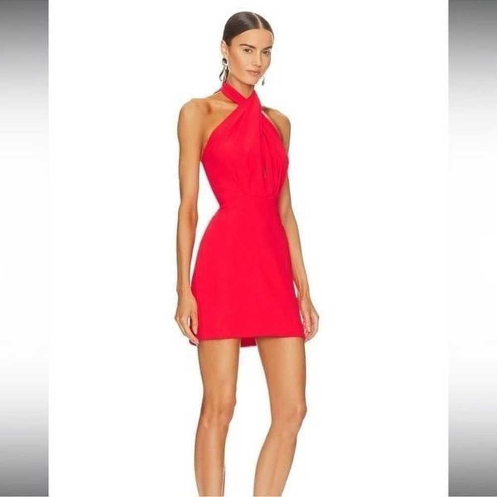 Amanda Uprichard REVOLVE Mezcal Dress in Crimson … - image 3