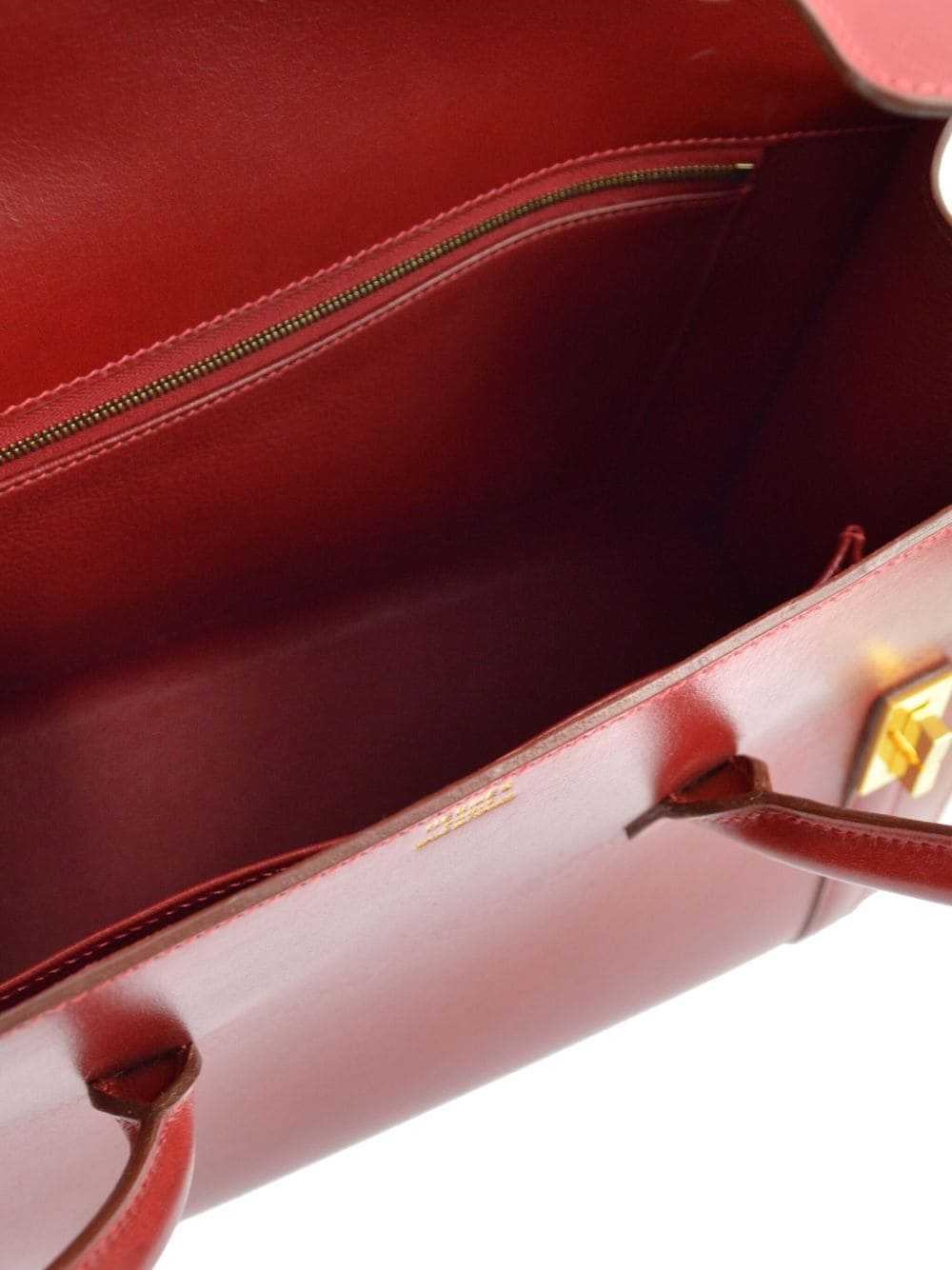 Hermès Pre-Owned 2003 Drag II 32 handbag - Red - image 4