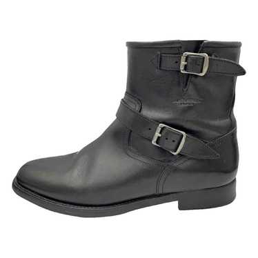 Saint Laurent Leather biker boots - image 1