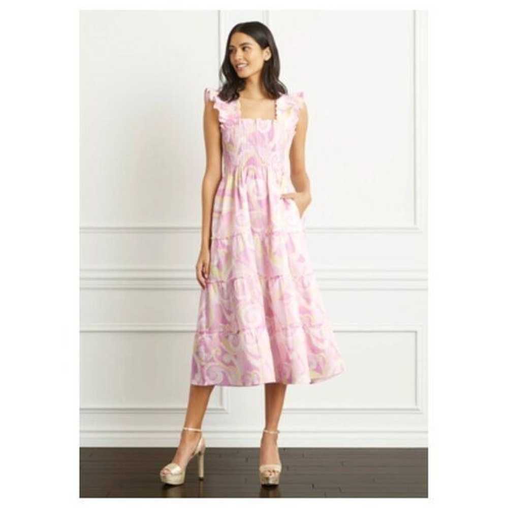 Hill House Home The Ellie Nap Dress in Candy Kale… - image 3