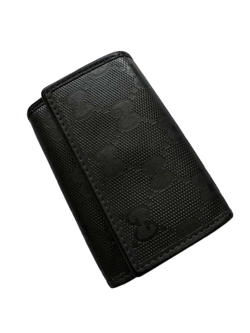 Gucci Gucci Monogram Leather Key Case - image 2