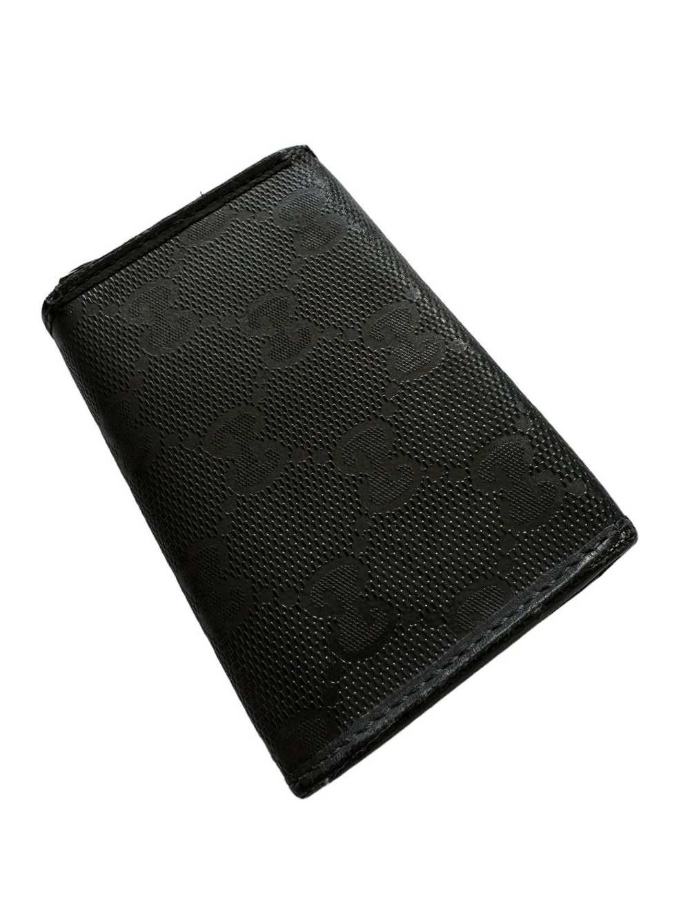 Gucci Gucci Monogram Leather Key Case - image 6