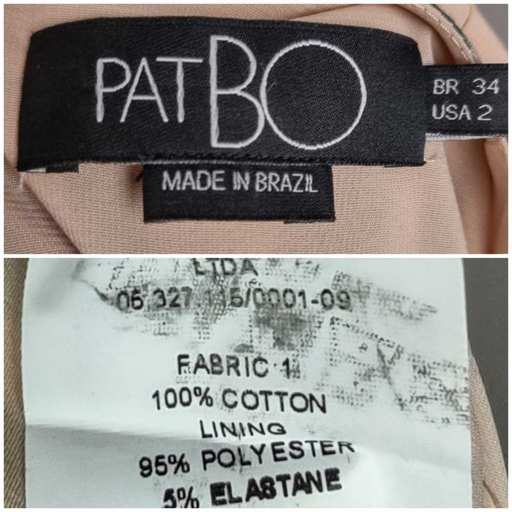 PATBO Geo Print Cotton Mini Dress Size 2 - image 4