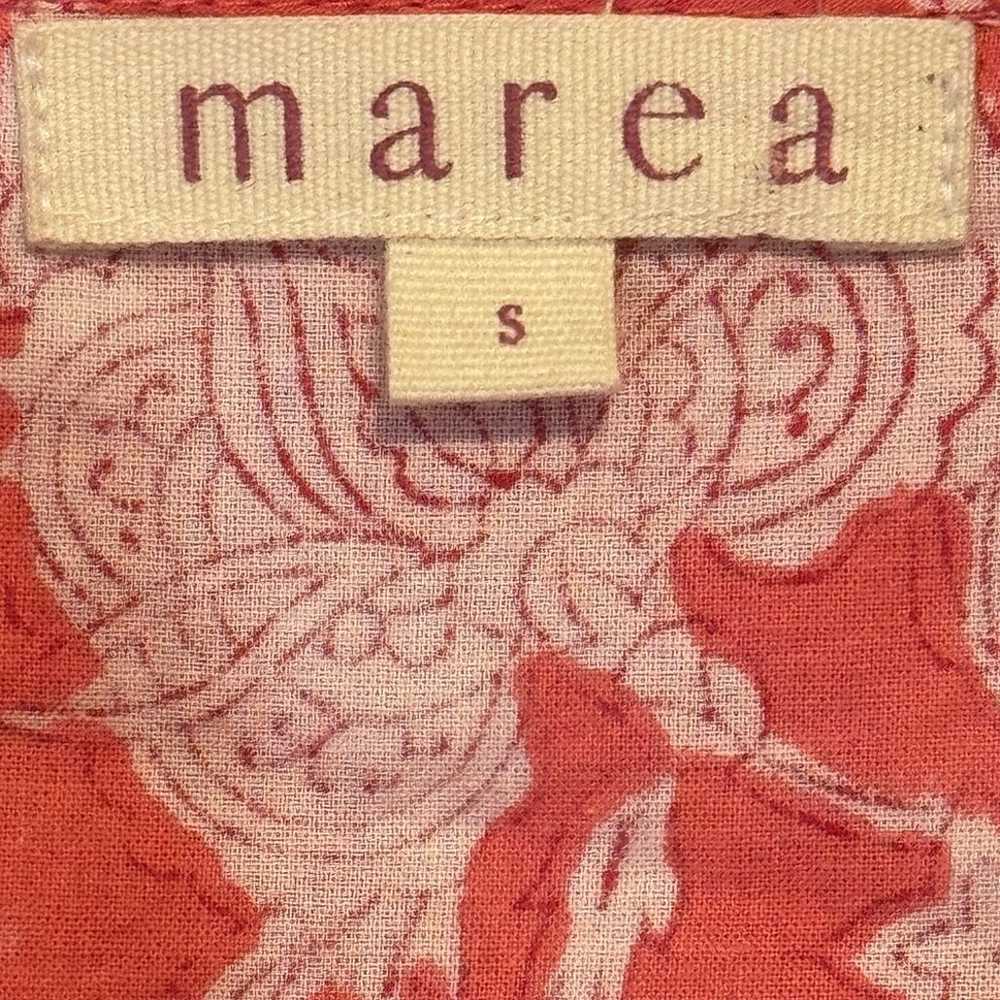 Marea Casita Pink and White Floral Puffy Sleeve F… - image 11