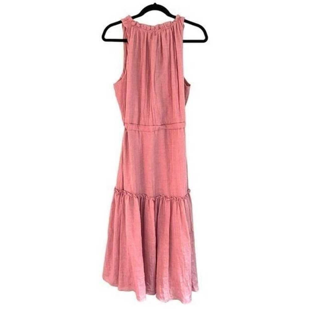 MISA LOS ANGELES Nicolleta Tassel Midi Dress Sz L - image 4