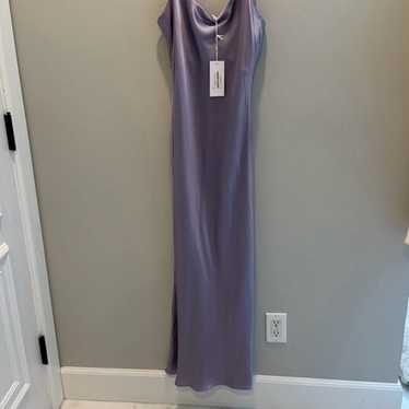 Reformation Silk Slip Dress Lavender Size M Retai… - image 1