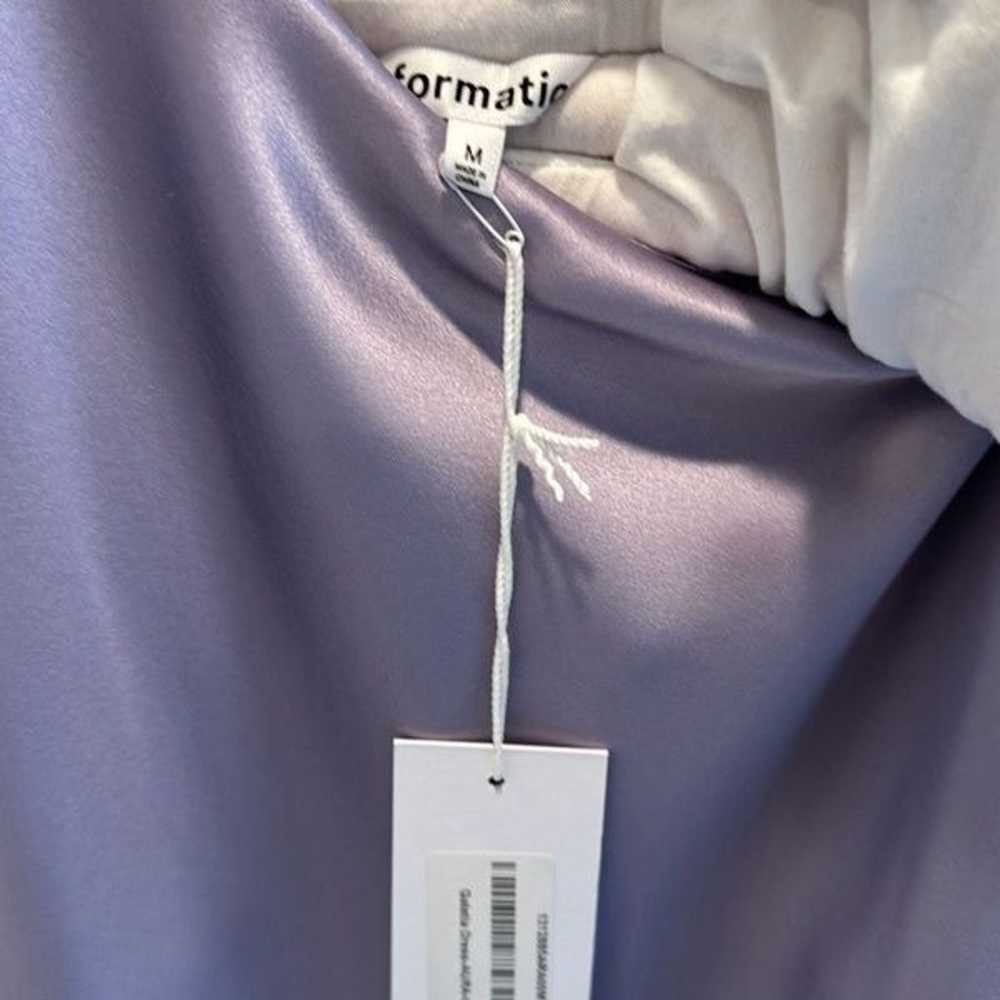 Reformation Silk Slip Dress Lavender Size M Retai… - image 2