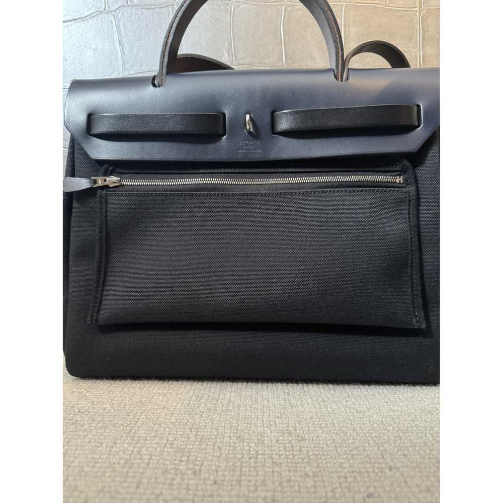 Hermès Herbag cloth handbag - image 3
