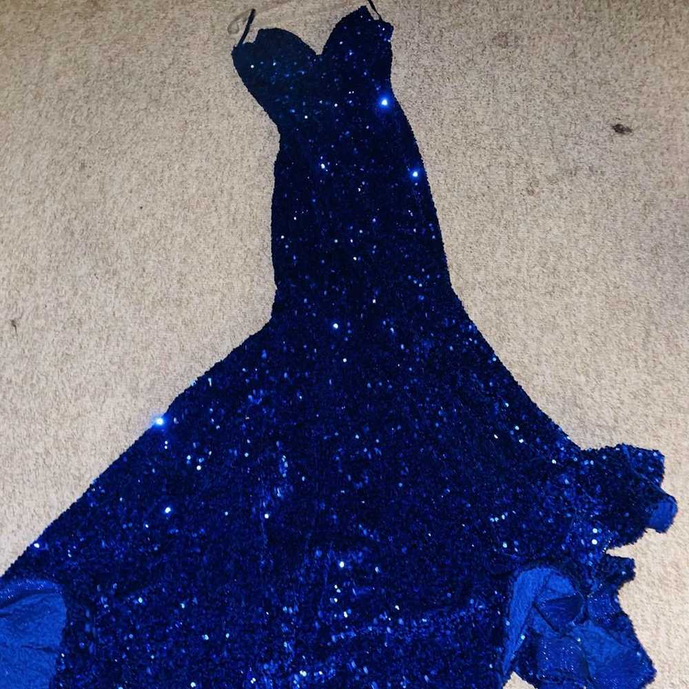 beautiful portia & scarlett royal blue sparkling … - image 8