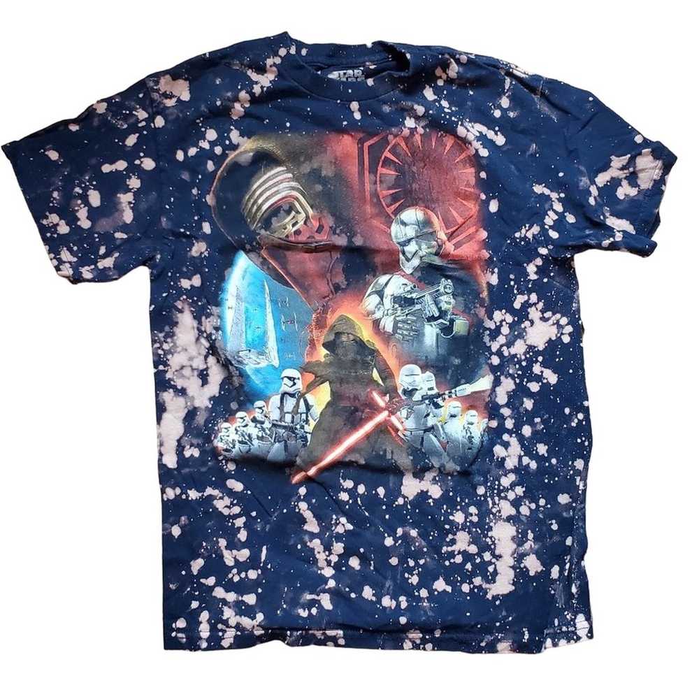 Star Wars Upcycled and Repurposed Reverse Tie Dye… - image 1