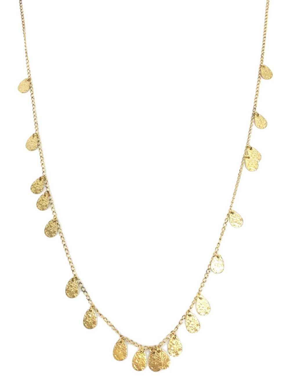 [Japan Used Necklace] Used Ete Necklace/Sv925/Gld… - image 1