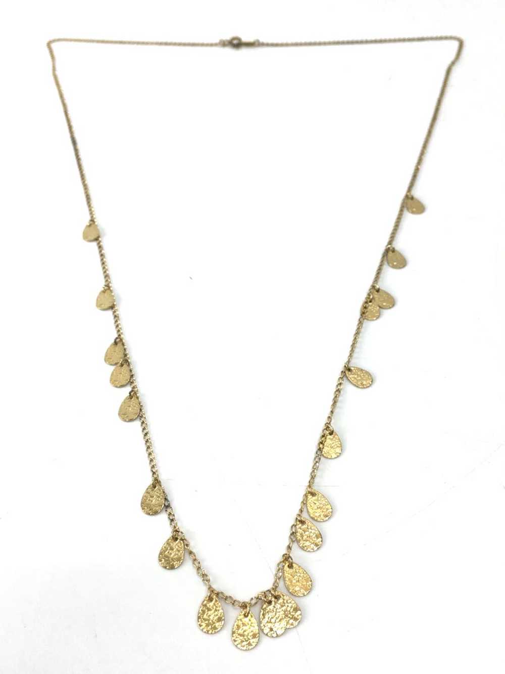 [Japan Used Necklace] Used Ete Necklace/Sv925/Gld… - image 2