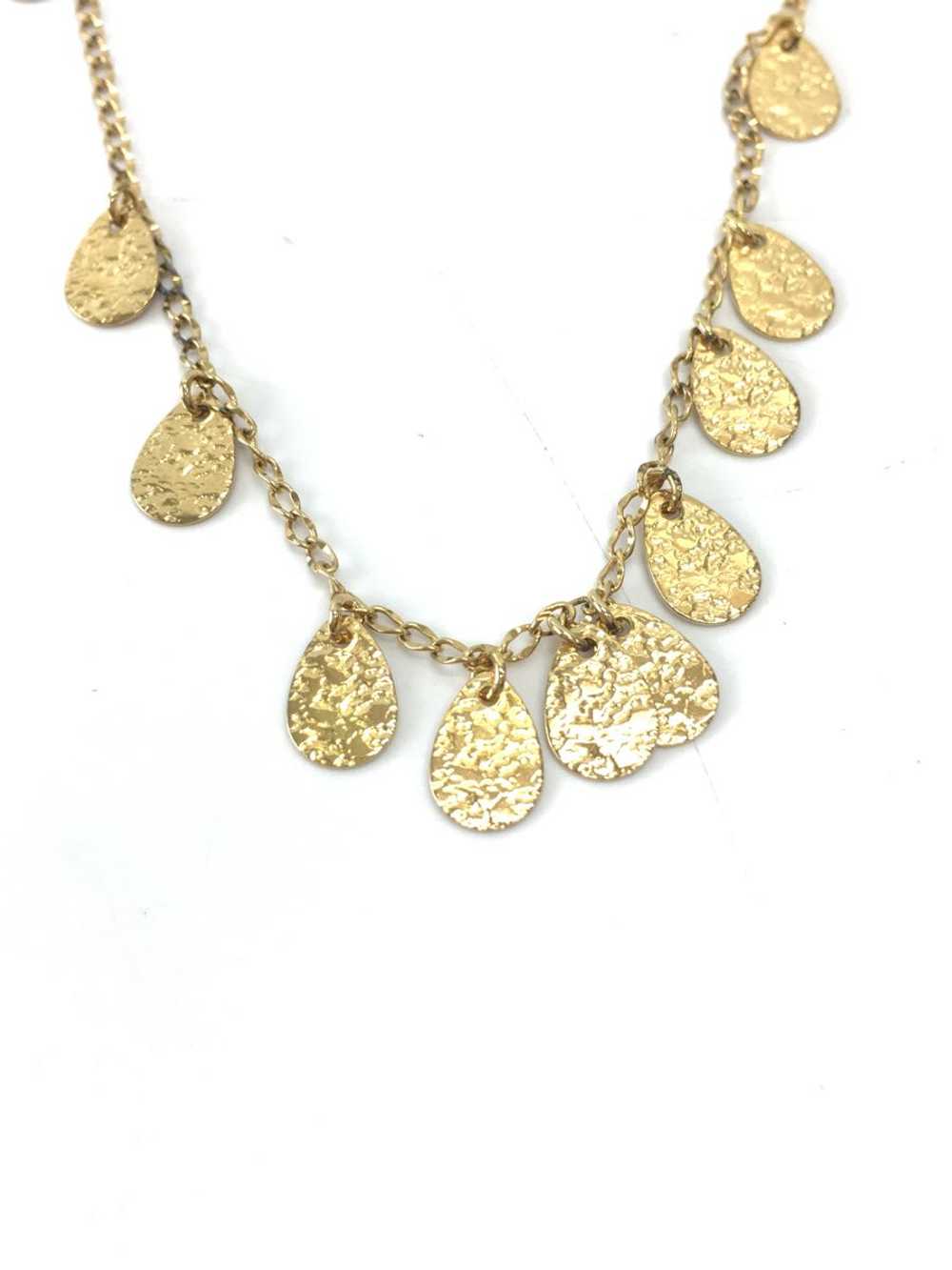 [Japan Used Necklace] Used Ete Necklace/Sv925/Gld… - image 5