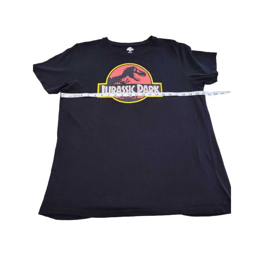 Jurassic Park T-Shirt Mens XL Black Short Sleeve … - image 4