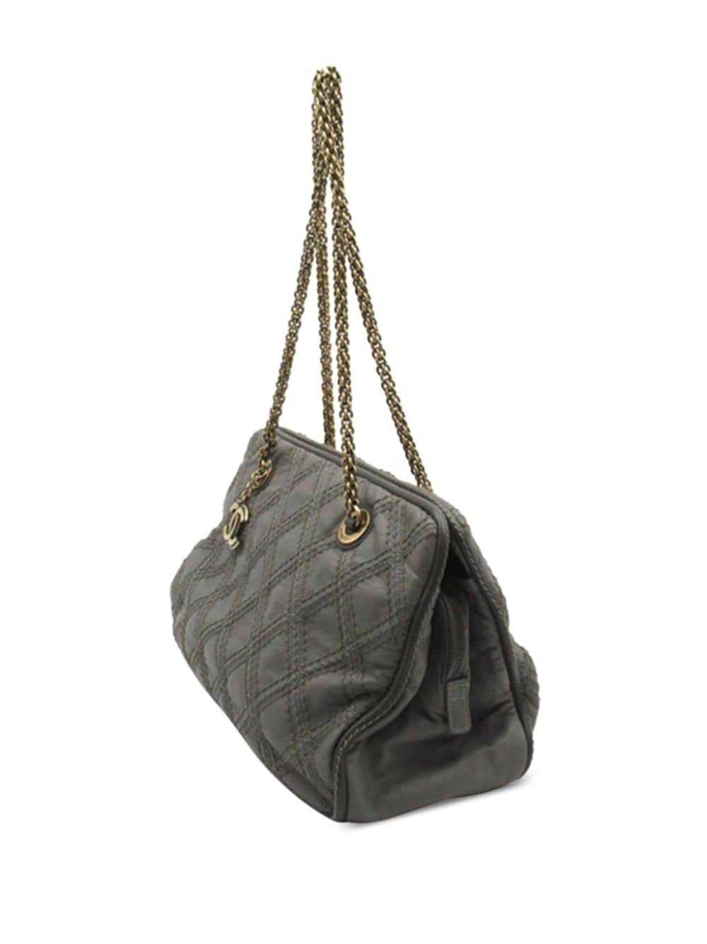 CHANEL Pre-Owned 2011-2012 CC Triptych Calfskin s… - image 3