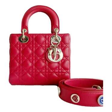 Dior Lady Dior leather handbag - image 1