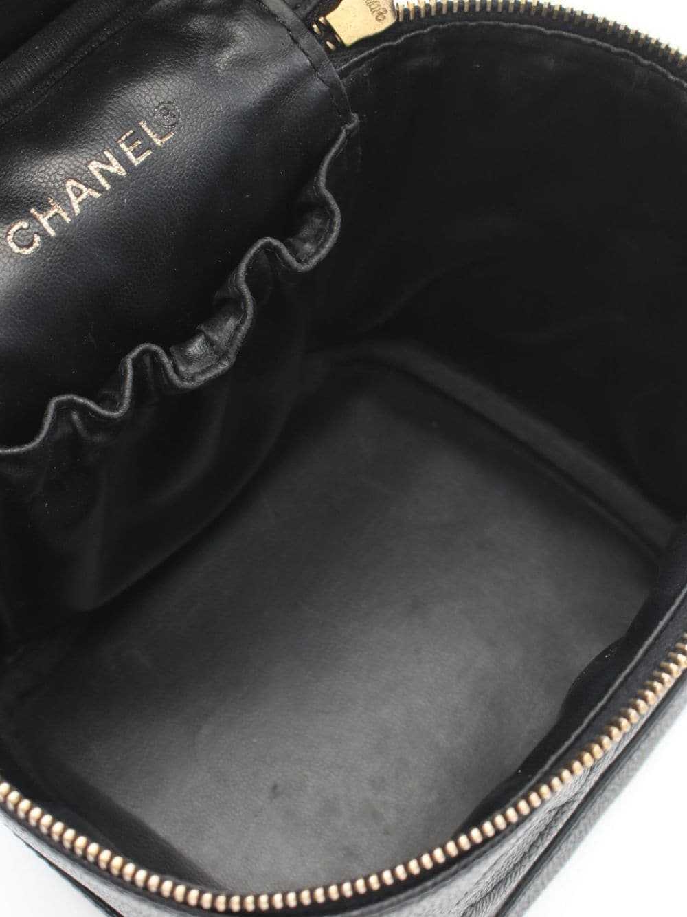 CHANEL Pre-Owned 2002-2003 CC make-up bag - Black - image 3