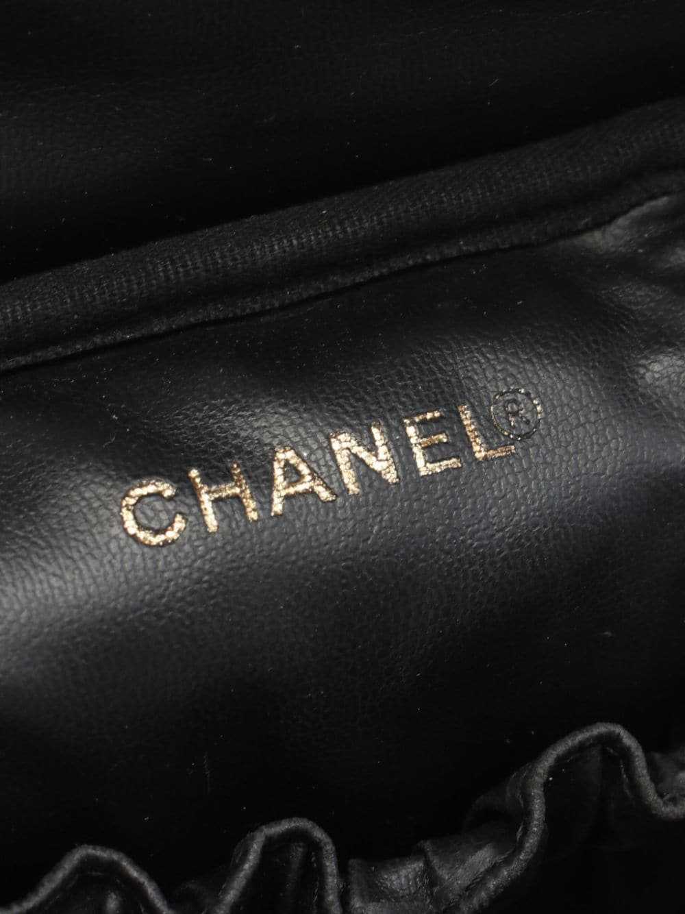 CHANEL Pre-Owned 2002-2003 CC make-up bag - Black - image 4