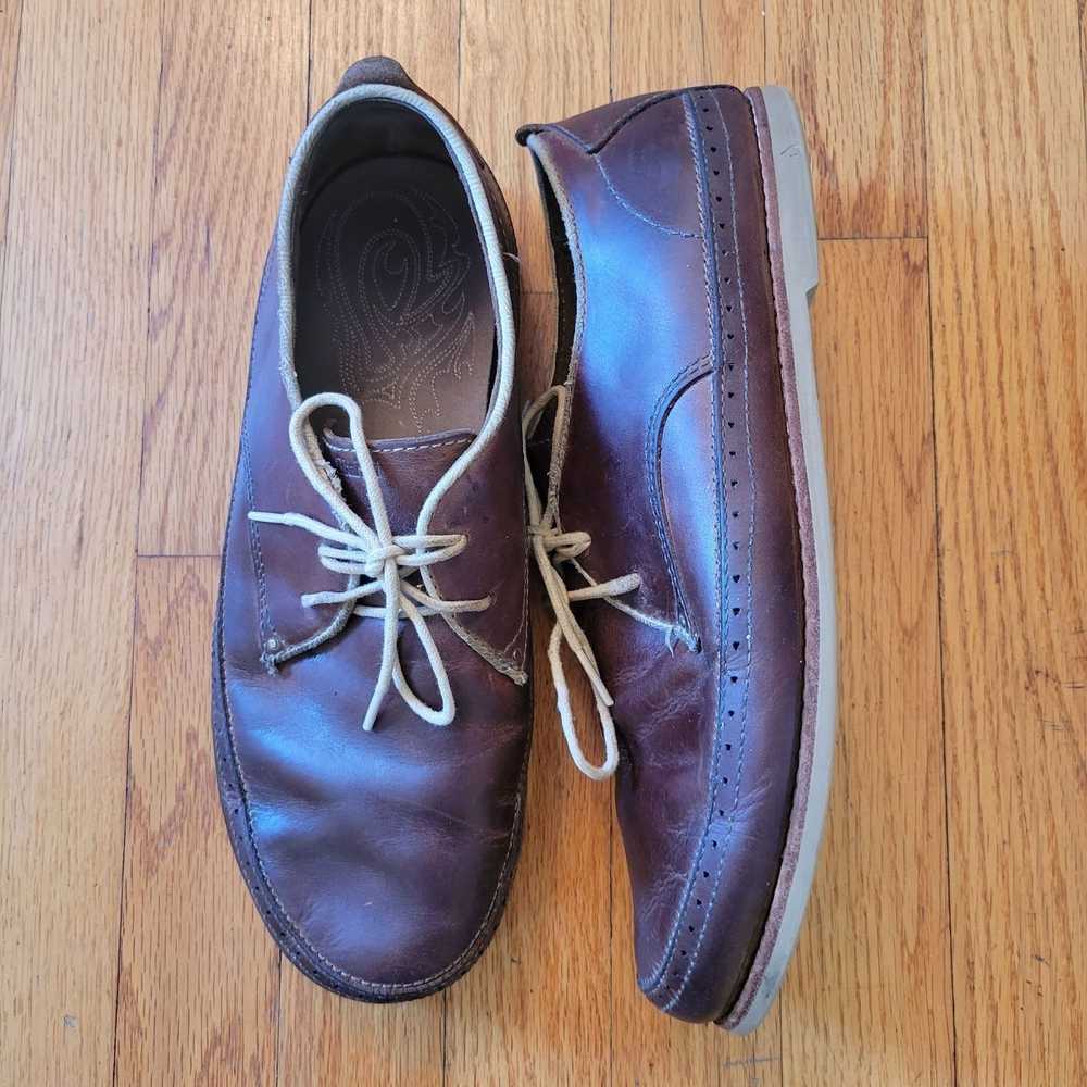 Olukai Olukai 10.5 Brown Leather Shoes HONOLULU L… - image 1