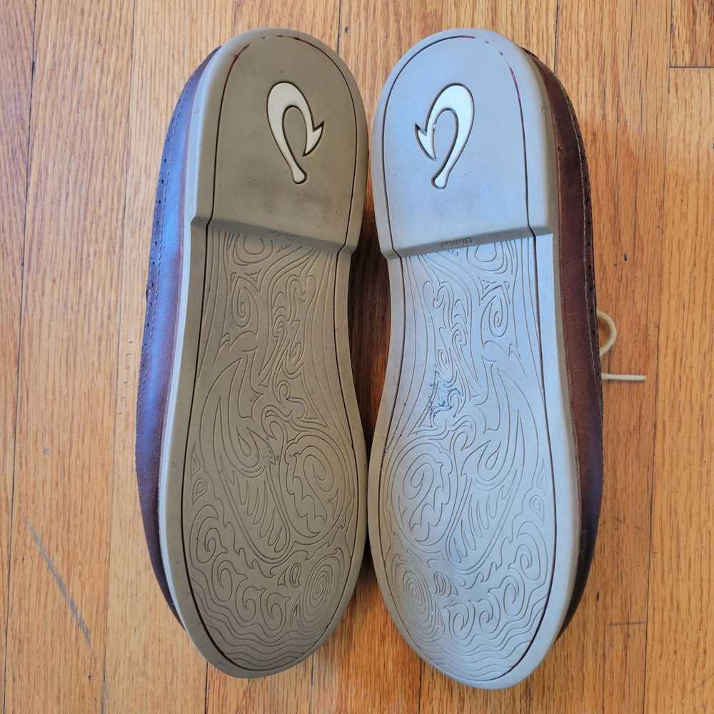 Olukai Olukai 10.5 Brown Leather Shoes HONOLULU L… - image 4