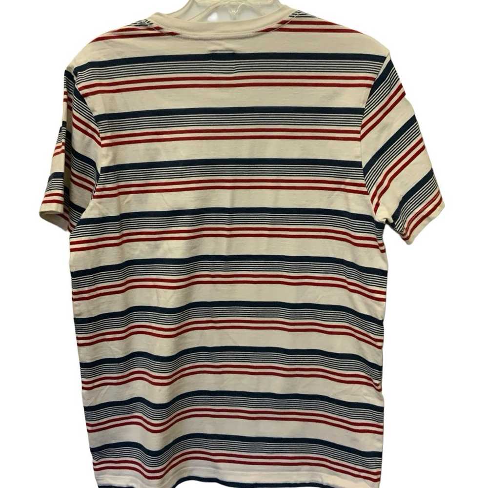 Vans Brand Striped T-Shirt  Men’s Size Medium Sho… - image 2