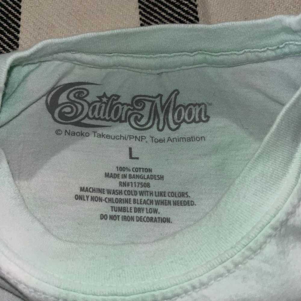 Sailor Moon Moon Stick Tie Dye Shirt Large - image 3