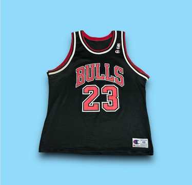 Michael Jordan Champion Jersey Vintage Chicago Bulls NBA #23 Basketball Mens 48. buy