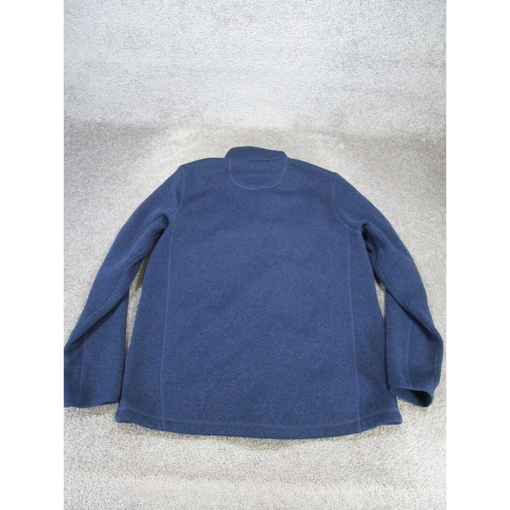 Vintage L.L. Bean Sweater Mens Large Tall Navy Bl… - image 3