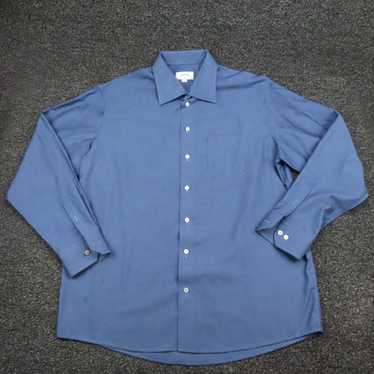 Eton Eton Shirt Adult Size XL Extra Large Blue Geo