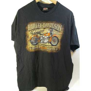 Harley Davidson Black Size Large T-shirt Anaheim … - image 1