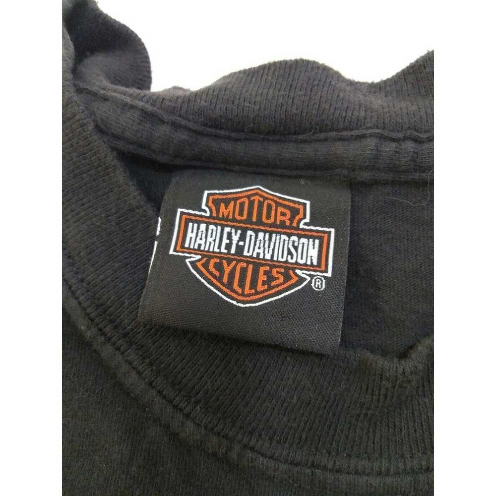 Harley Davidson Black Size Large T-shirt Anaheim … - image 7