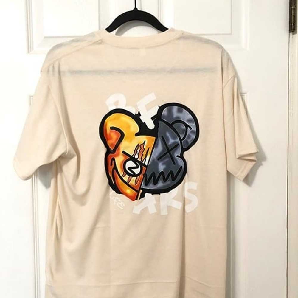 Kaws Bear Graphic Shirt: Unisex Hip-Hop Vibes - image 2