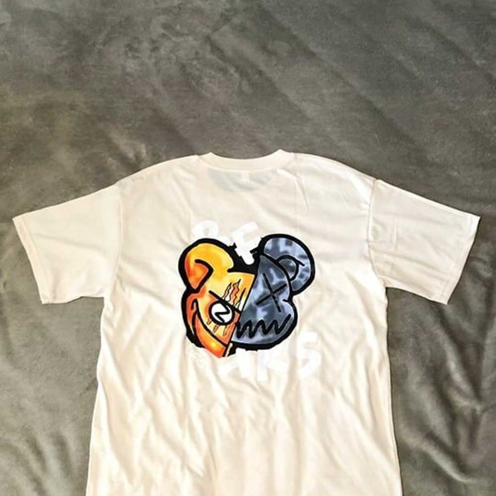Kaws Bear Graphic Shirt: Unisex Hip-Hop Vibes - image 8