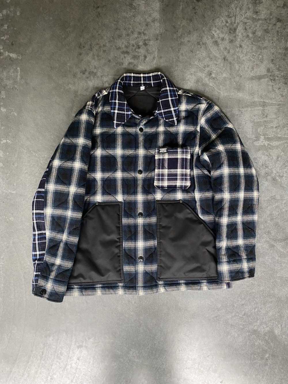 Burberry Burberry Patchwork Padded Flannel Jacket - image 1